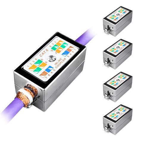 junction box wire organized eathernet|Iwillink Shielded Ethernet Junction Box and 13 in 1 Network Tool Kit.